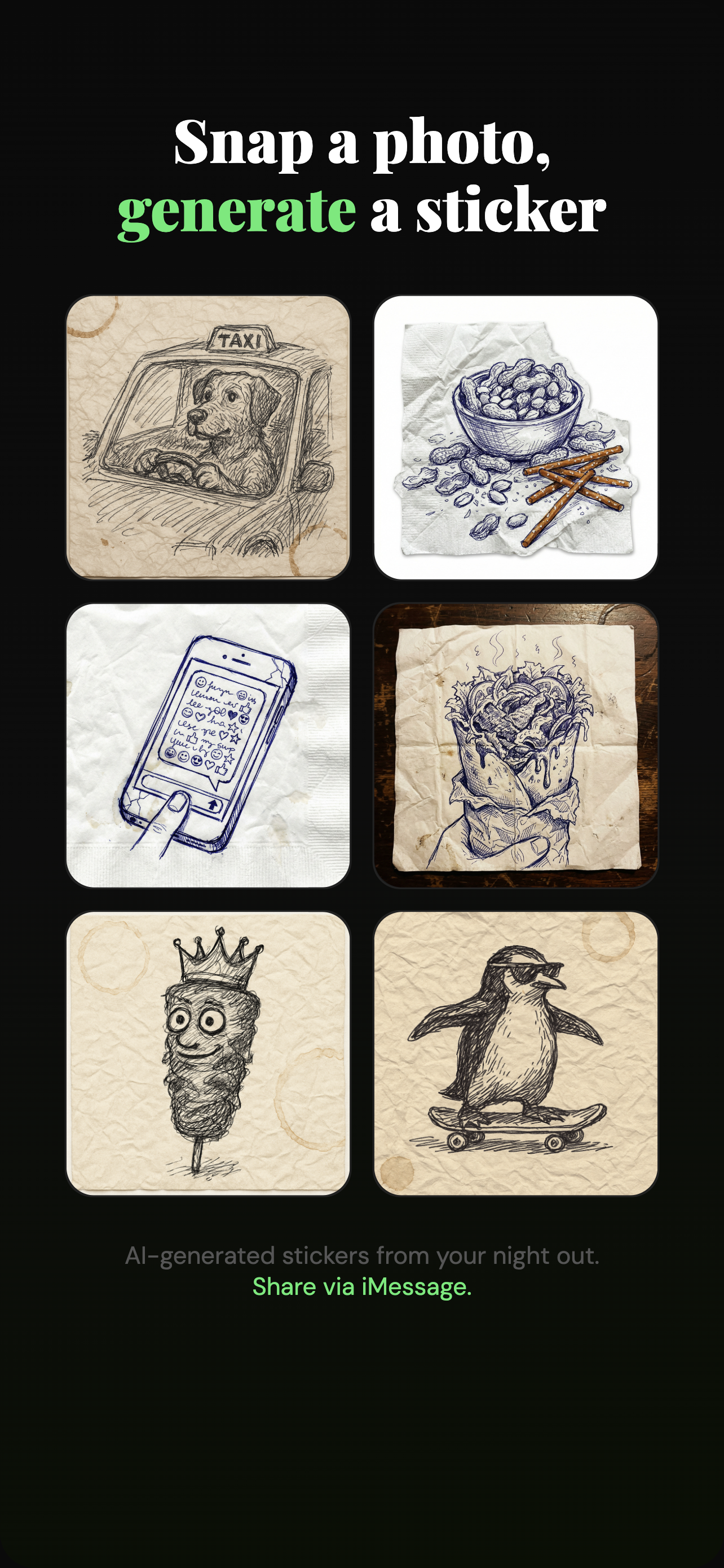 AI sticker generator